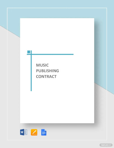 44  SAMPLE Music Contract Templates in PDF MS Word Google Docs
