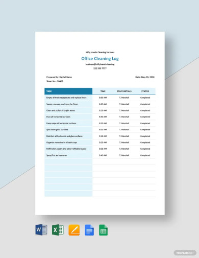 Log Book Template - 16+ Free Word, PDF Documents Download