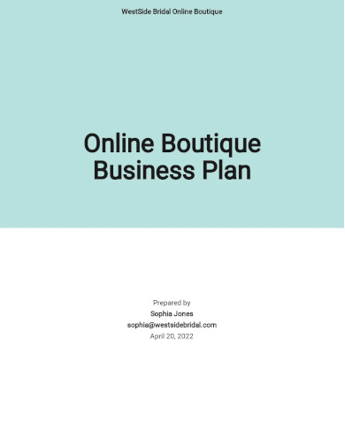 example of a business plan for a boutique pdf download