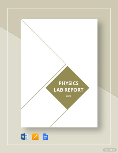 Physics Lab Report Template