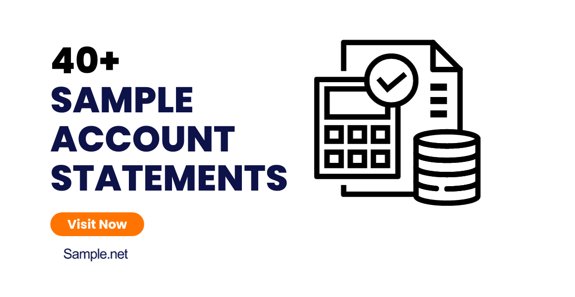 sample account statements