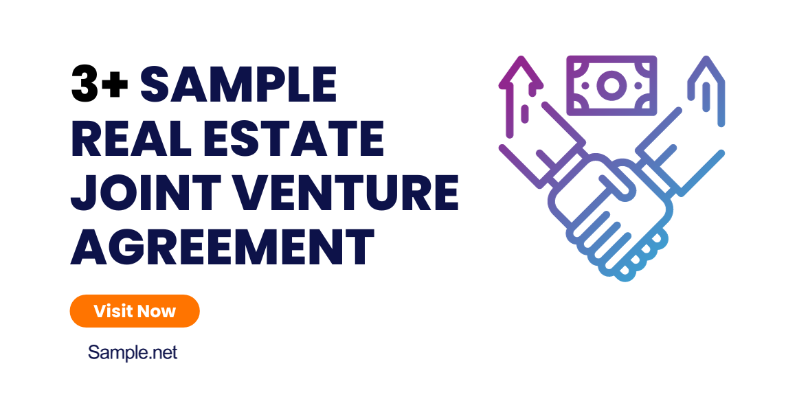 sample real estate joint venture agreement