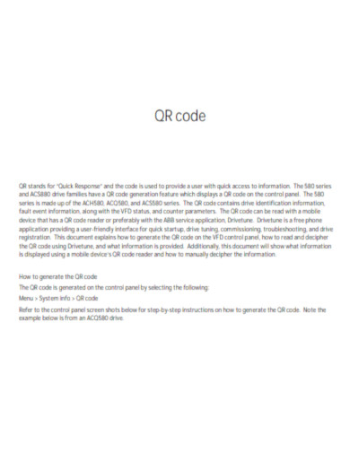 Simple QR Code