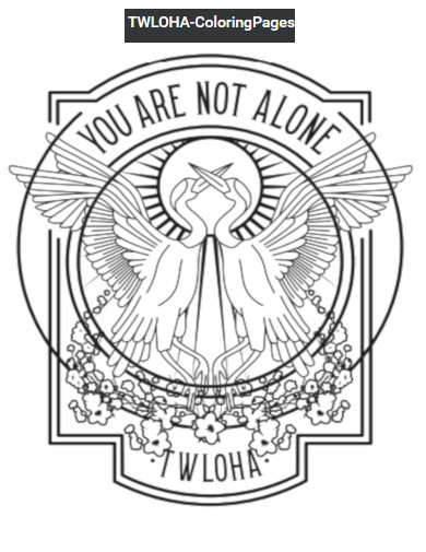 TWLOHA Coloring Pages
