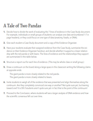 Tale of Two Pandas