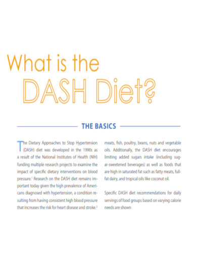 What is DASH Diet
