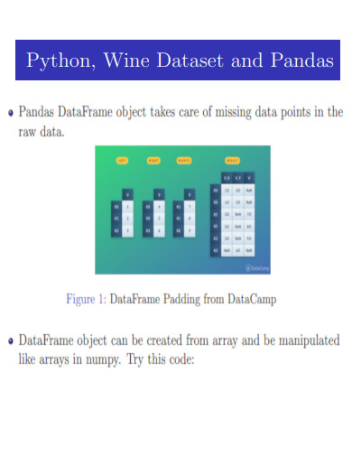 Wine Dataset and Pandas