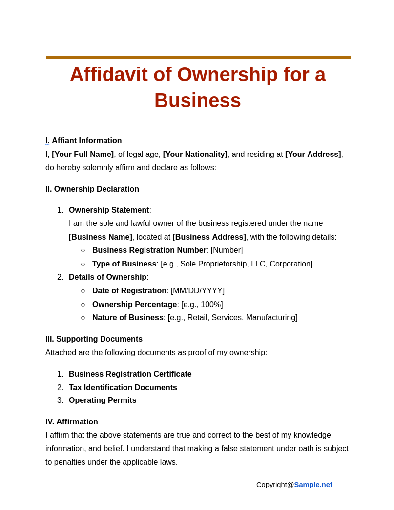 Affidavit of Ownership for a Business Google Docs 11 28 2024 10 53 AM