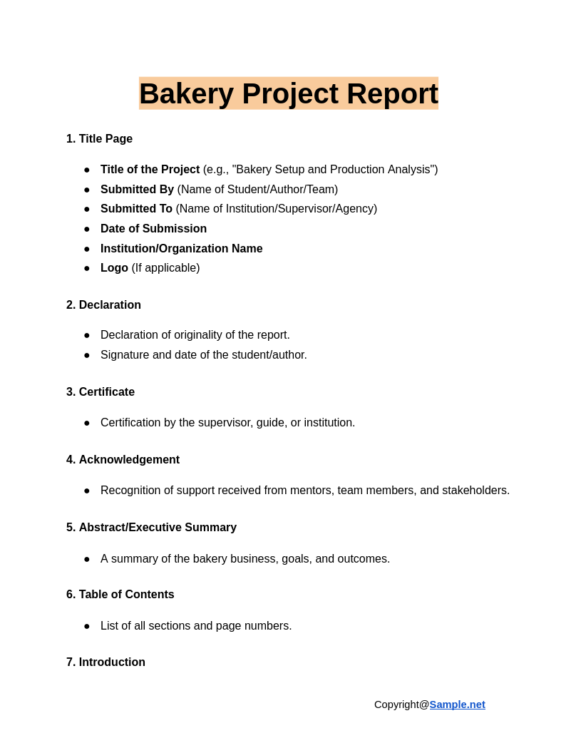 Bakery Project Report Google Docs 12 17 2024 04 11 PM