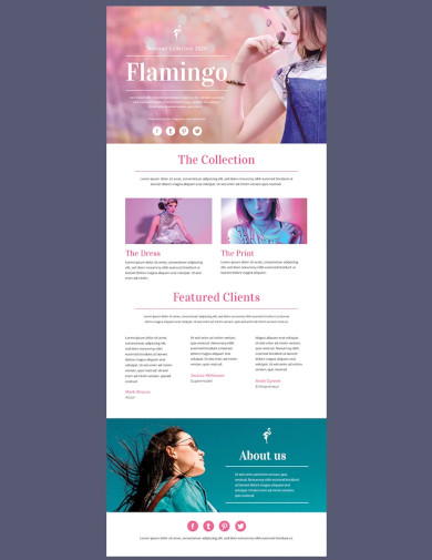 Fashion Email Newsletter Template