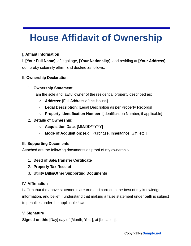 House Affidavit of Ownership Google Docs 11 28 2024 10 52 AM