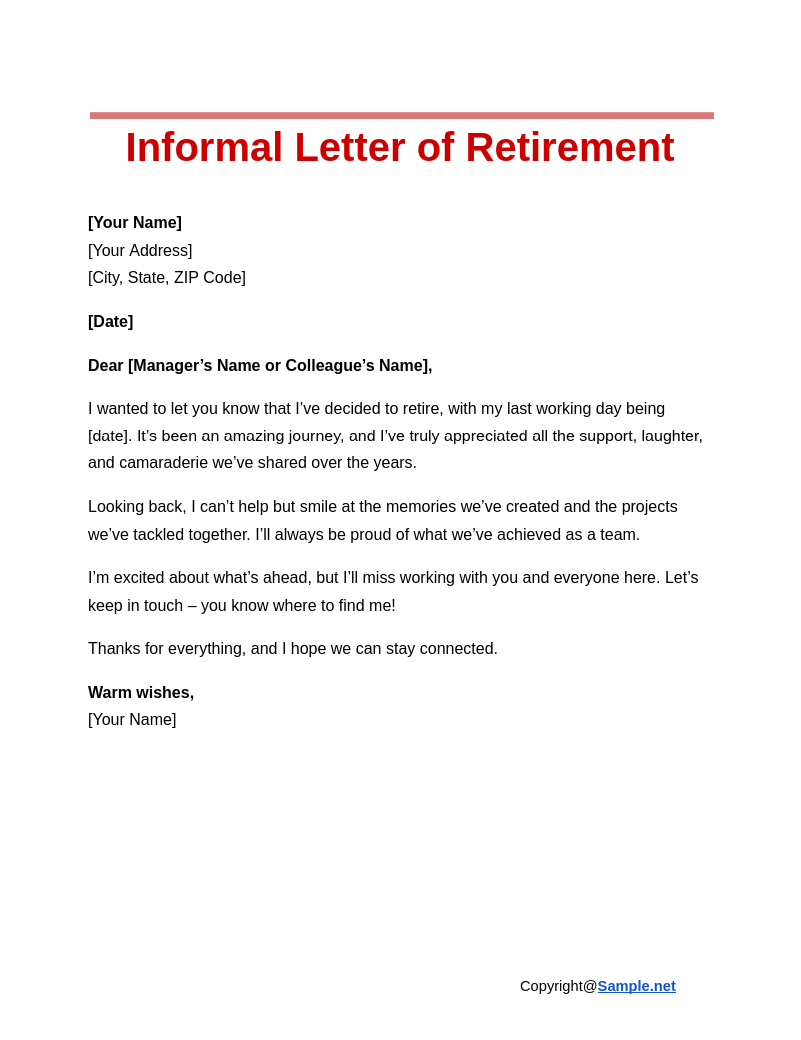 Informal Letter of Retirement Google Docs 11 20 2024 04 16 PM