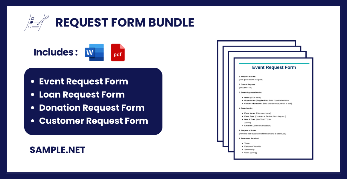 request form bundle