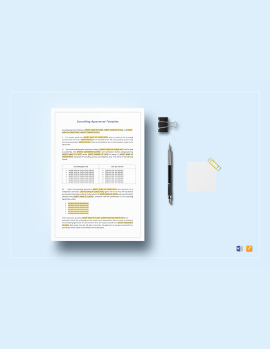 General Consulting Agreement Template