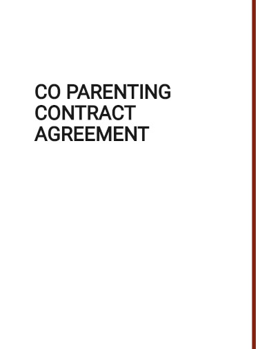 Co Parenting Contract Agreement Template