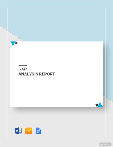 Gap Analysis Report Template