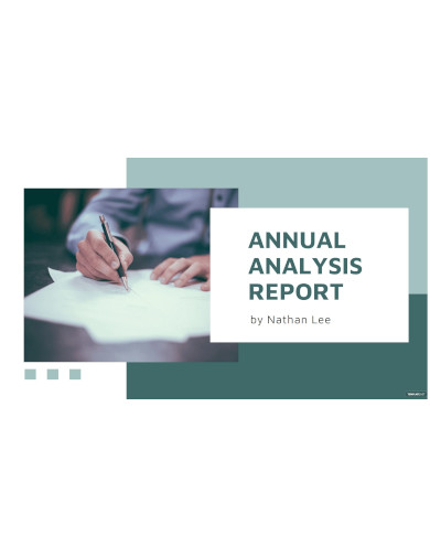 Market Analysis Presentation Template