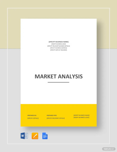 Market Analysis Template1