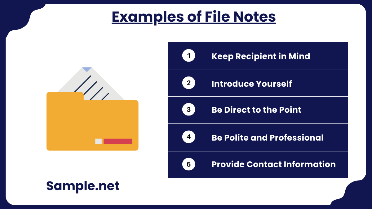 Examples of File Notes