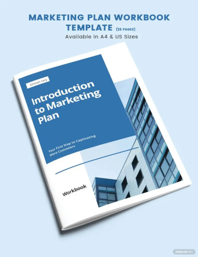 Marketing Plan Workbook Template