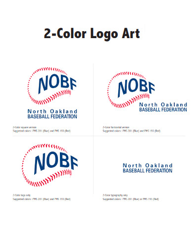 2 Color Logo Art
