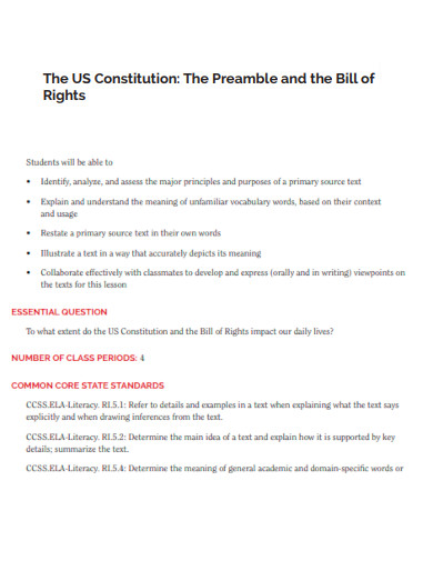 Basic Bill of Rights