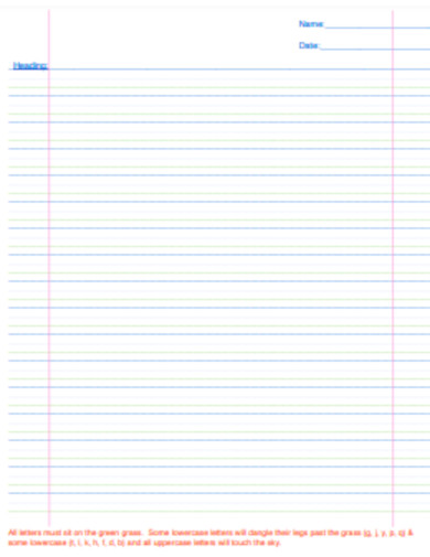 Basic Lined Paper