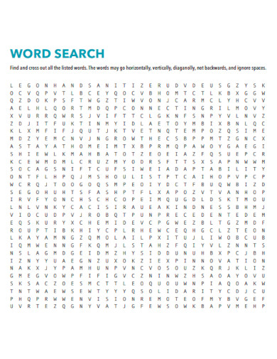 Basic Word Search