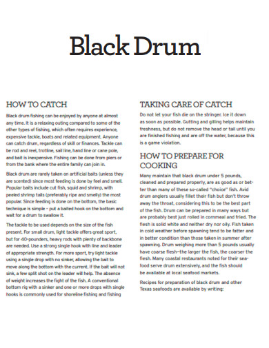 Black Drum