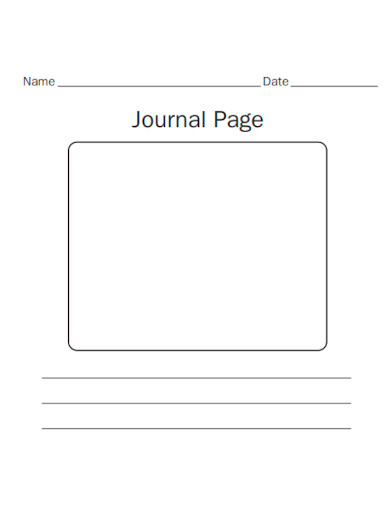 Blank Journal Page