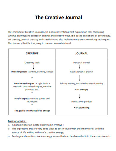 Creative Journal