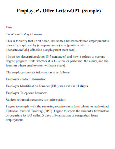 Employer Offer Letter1