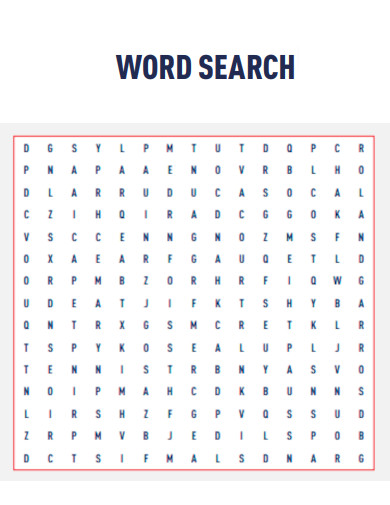 Find Word Search