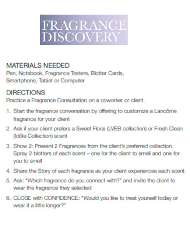 Fragrance Discovery
