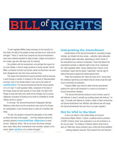General Bill of Rights