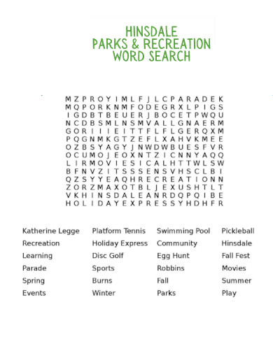 HPR Word Search