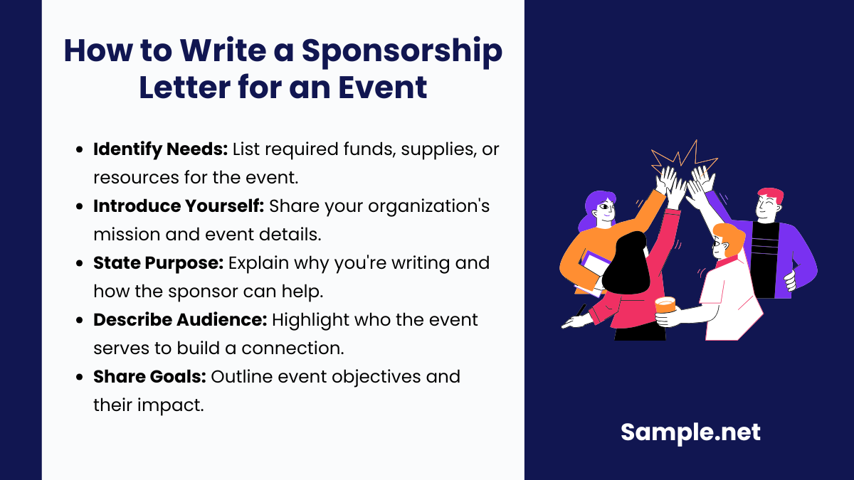 How to Write a Sponsorship Letter for an Event