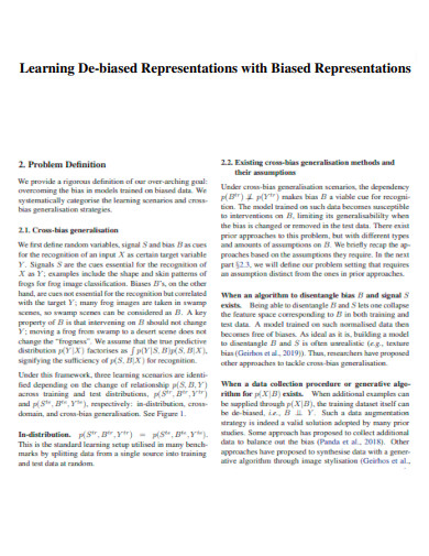 Learning De biased with Biased Representations
