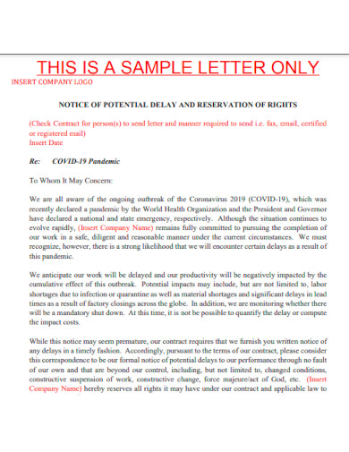 Letter in PDF