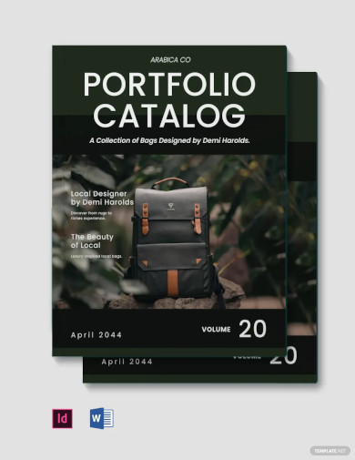 Portfolio Catalog Template