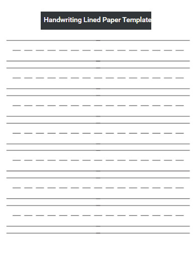 Simple Lined Paper
