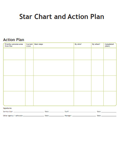 Star Chart and Action Plan