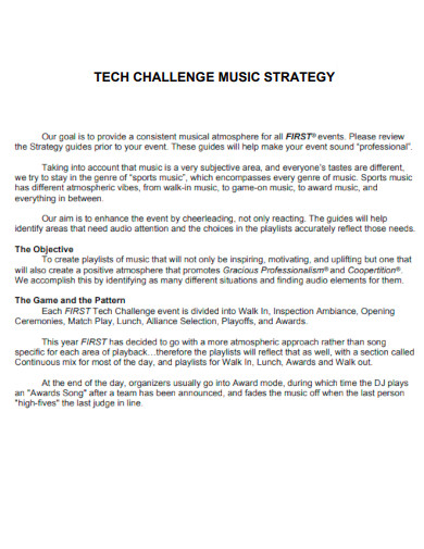 Tech Challenge Music Strategy