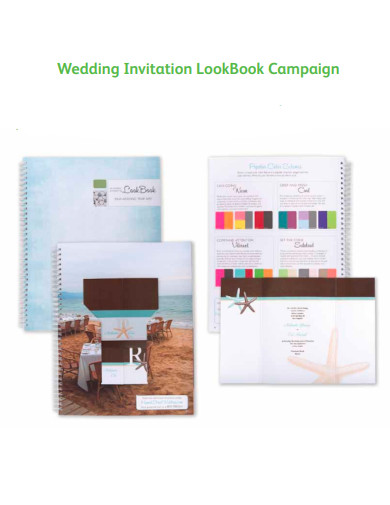 Wedding Invitation LookBook Campaign
