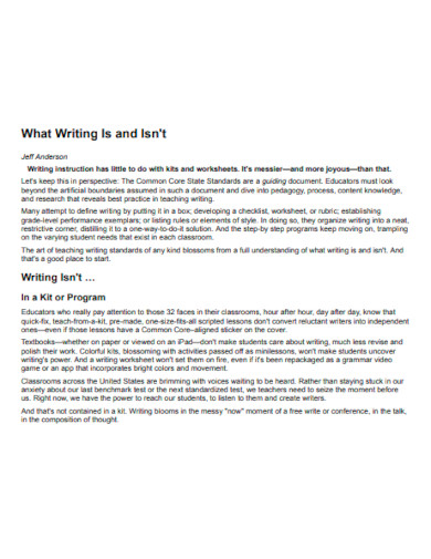 Writing in PDF