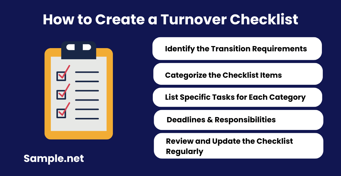 How to Create a Turnover Checklist