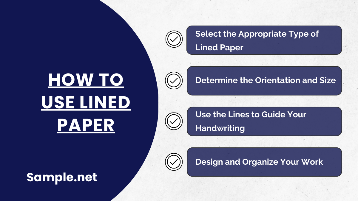 How to Use Lined Paper