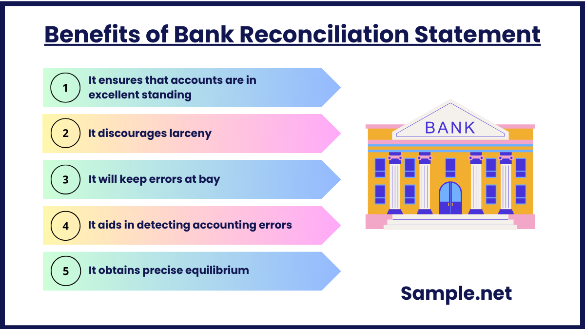 Benefits of Bank Reconciliation Statement