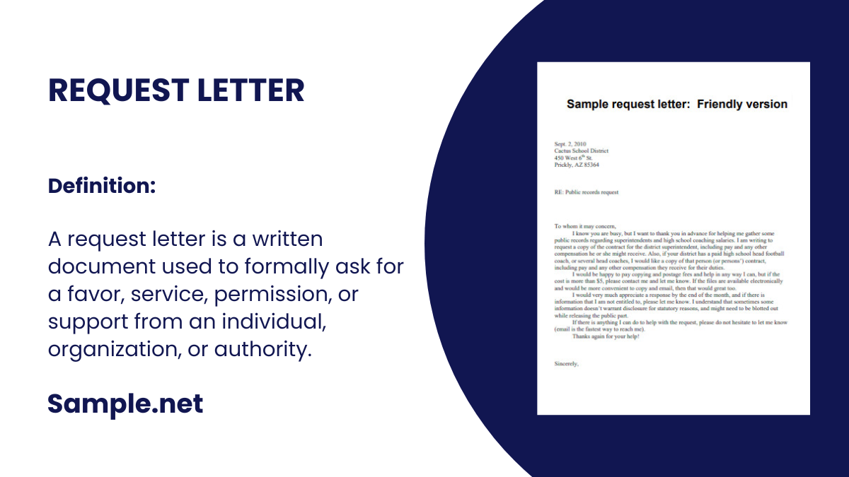 request letter