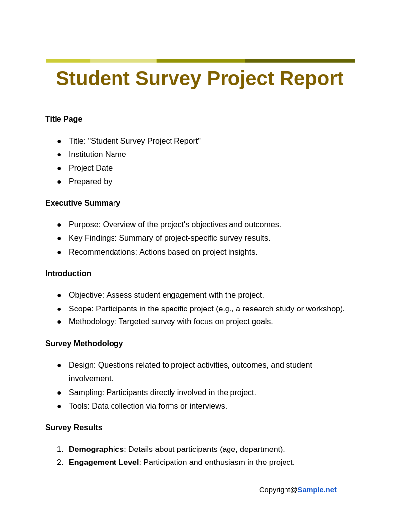 Student Survey Project Report Google Docs 11 27 2024 03 52 PM